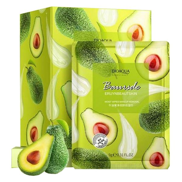 Avocado Bioaqua Moist Wipes Makeup Removal